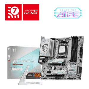 لوحة أم MSI Gaming Plus B850 WiFi Micro-ATX AM5 DDR5