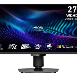 MSI MAG 274QPF X30MV 27" 2K WQHD 300Hz 0.5ms Rapid IPS Esports Gaming Monitor