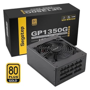 Segotep Gaming 1250W 80+ Gold Fully Modular PSU Black