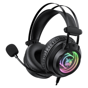Onikuma X80 Abyss Mirror Wired Gaming Headset 50mm Drivers RGB