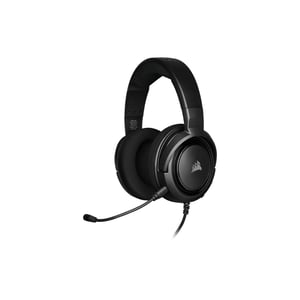 سماعات Corsair HS35 ستيريو مع ميكروفون 3.5mm أسود