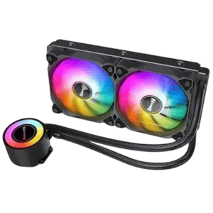 Huntkey Tiger Shark GX240R 240mm AIO Liquid Cooler ARGB Black