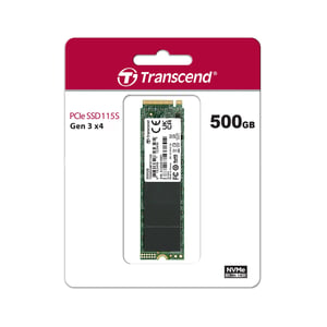 SSD Transcend MTE115 500GB NVMe M.2 2280 PCIe Gen3x4