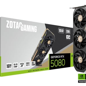 ZOTAC Gaming GeForce RTX 5080 16GB GDDR7 Solid Core OC Edition