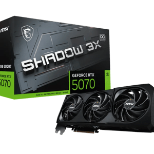 MSI RTX 5070 12GB GDDR7 Shadow 3X OC Edition