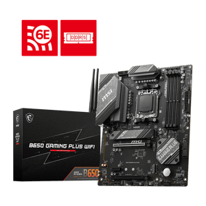 MSI B650 GAMING PLUS WIFI AM5 ATX DDR5 Motherboard