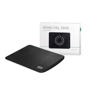 مبرد لابتوب DeepCool Wind Pal Mini 140mm أسود أزرق LED