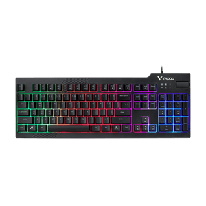 Rapoo V50S Full-Size Membrane Wired RGB Gaming Keyboard Black