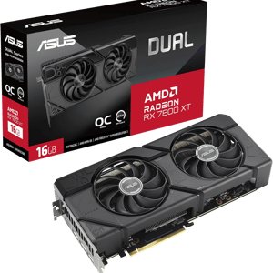 ASUS Dual Radeon RX 7800 XT 16GB GDDR6 OC Edition