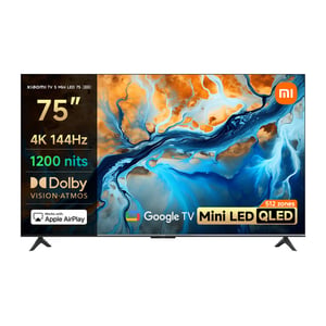 شاشة Xiaomi TV S 75″ 3840x2560 144Hz Mini LED سمارت