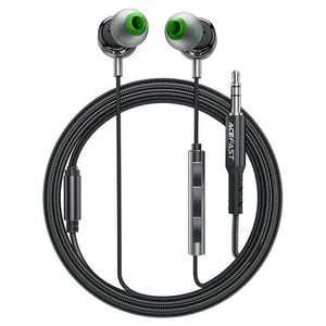 AceFast L4 Wired Earphones 3.5mm Microphone Black