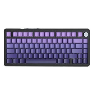 كيبورد Attack Shark X85 75% ميكانيكي لاسلكي RGB بنفسجي