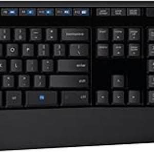 Logitech MK345 Wireless Combo Keyboard and Mouse Black