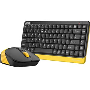 كيت كيبورد وماوس A4Tech FG1110 لاسلكي رمادي