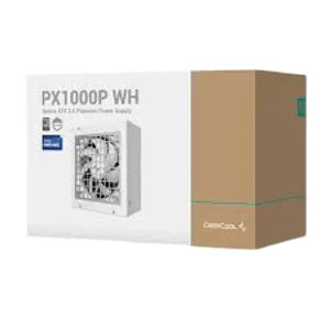 Deepcool PQ1000P 1000W 80+ Platinum Fully Modular PSU White