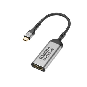 محول USB Promate MediaLink 8K@60Hz USB-C إلى HDMI هيكل ألومنيوم
