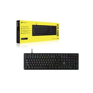 كيبورد Corsair K70 CORE Full-Size Mechanical Wired RGB Black