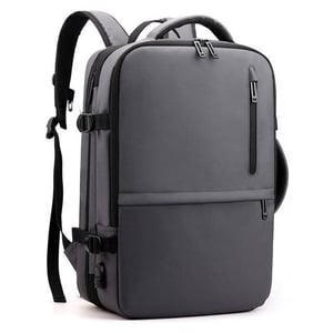 شنطة لابتوب 17″ رمادي