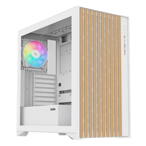 كيس Thermalright V-Nature Mid-Tower أبيض ARGB
