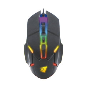 Jertech M300 Rocket Mouse Wired 4800 DPI Black RGB