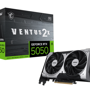 كارت شاشة MSI Ventus GeForce RTX 5050 8GB GDDR6 OC Edition