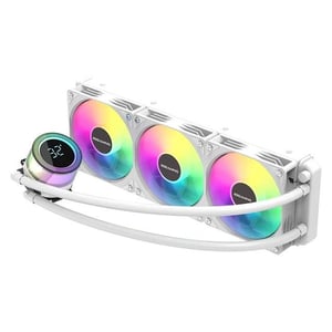 مبرد ESGaming CZ-360 360mm AIO سائل أبيض
