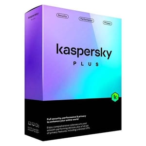 Kaspersky Plus اشتراك 5 أجهزة لمدة سنة (بوكس)