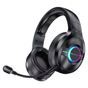 سماعات Smailwolf L50 TWS بلوتوث مع ميكروفون RGB أسود