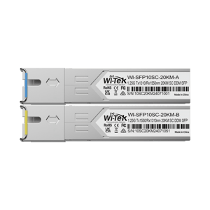 WI-TEK WI-SFP10SC-20KM 1000Mbps Single-Mode SC Transceiver 20km