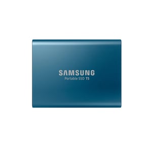 هارد خارجي Samsung T5 250GB USB 3.2 2.5 انج أزرق