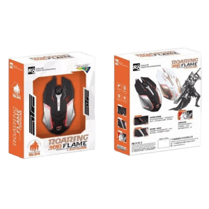 R8 1634 Wired Gaming Mouse 3600 DPI Black