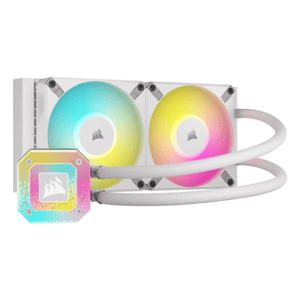 مبرد Corsair iCUE H100i 240mm AIO Liquid White