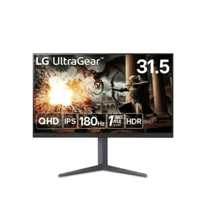LG 32″ 2560x1440 180Hz IPS Gaming Monitor