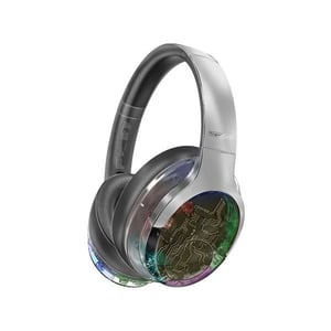 Promate TransTune Headset Bluetooth Microphone RGB Gun Metal