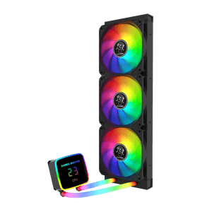 مبرد Games Master LZ360 Plus 360mm AIO سائل أسود