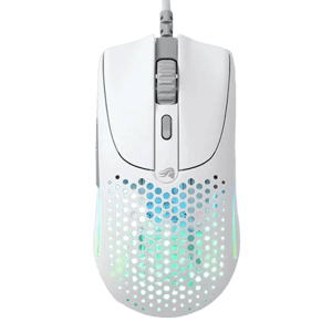 Glorious Model O2 Wired Gaming Mouse - Glossy White