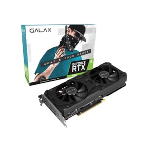 كارت شاشة GALAX GeForce RTX 3060 12GB GDDR6 OC Edition أسود