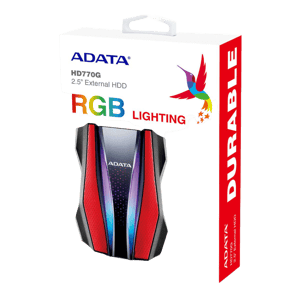 ADATA HD770G 2TB USB 3.2 External HDD RGB