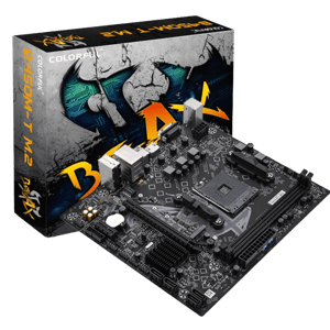 Colorful BATTLE-AX B450M-K M.2 V14 B450 AM4 Micro-ATX Motherboard