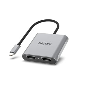 محول UNITEK USB-C إلى Dual DisplayPort