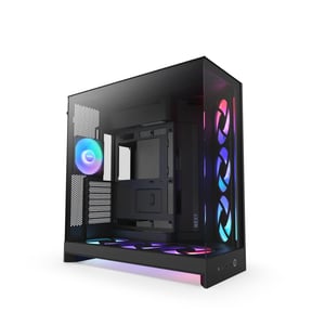 كيس NZXT H9 Flow Mid-Tower ATX أسود RGB