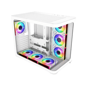 SAMA Neview 2851A Mid-Tower ATX Case White Tempered Glass