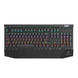Vertux Tungsten Mechanical Gaming Keyboard Wired Full-Size RGB