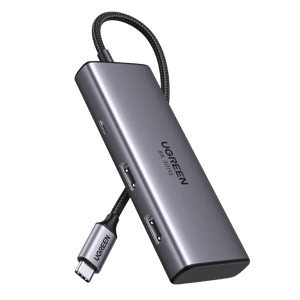 محول UGREEN CM498 USB-C إلى HDMI 6-in-1