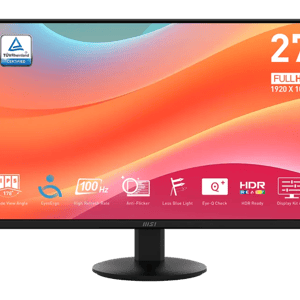 شاشة MSI PRO MP272L 27″ 1920x1080 100Hz IPS