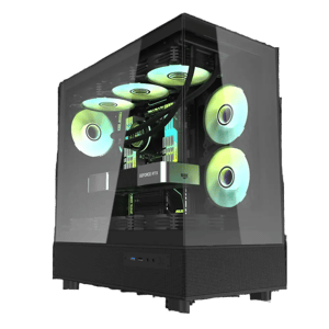 DarkFlash DPX90 Mid-Tower ATX Case Black Tempered Glass