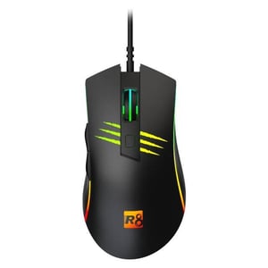 ماوس R8 G204 7200 DPI USB سلكي أسود RGB