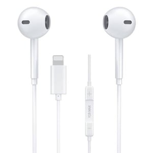 Wekome Y19 Max In-Ear Wired Earphones with Microphone White