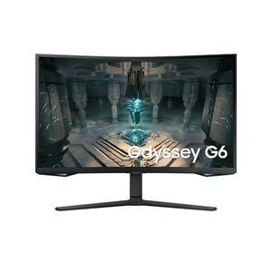 شاشة Samsung Odyssey G65B 32 انج 2560x1440 240Hz VA منحنية