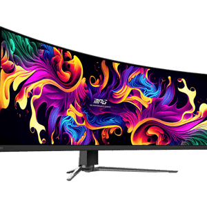 MSI MPG 491CQP QD-OLED 49" DQHD 144Hz 0.03ms 1800R Curved Ultrawide Gaming Monitor